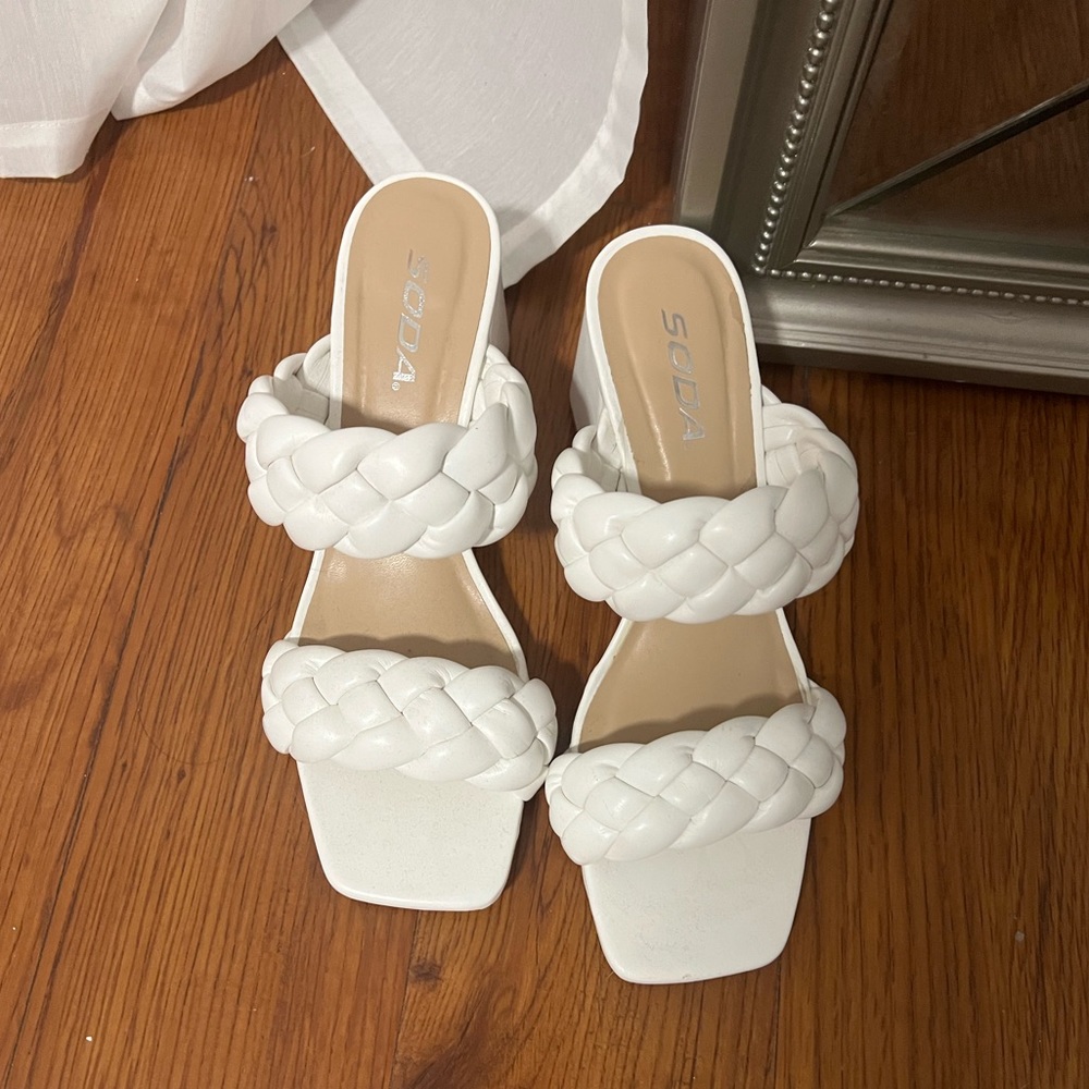 Braided heels
